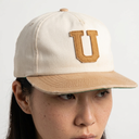 Union Stock Archive Varsity U Hat - Beige — lifestyle