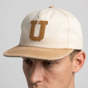 Union Stock Archive Varsity U Hat - Beige — lifestyle