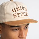 Union Stock Archive Union Collegiate Hat - Beige — lifestyle