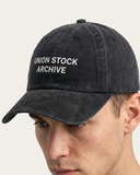 Union Stock Archive Everyday Archive Hat - Black lifestyle