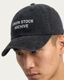 Union Stock Archive Everyday Archive Hat - Black lifestyle