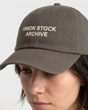 Union Stock Archive Standard Issue Hat - Olive Gray lifestyle